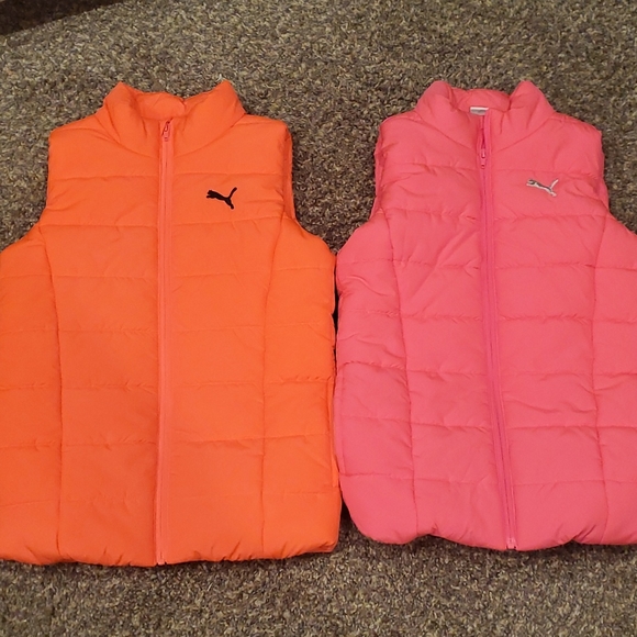 New Puma puffer vest bundle youth sz 10/12 - Picture 2 of 5
